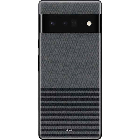 Black and Grey Stripes Google Pixel 6 Pro Skin